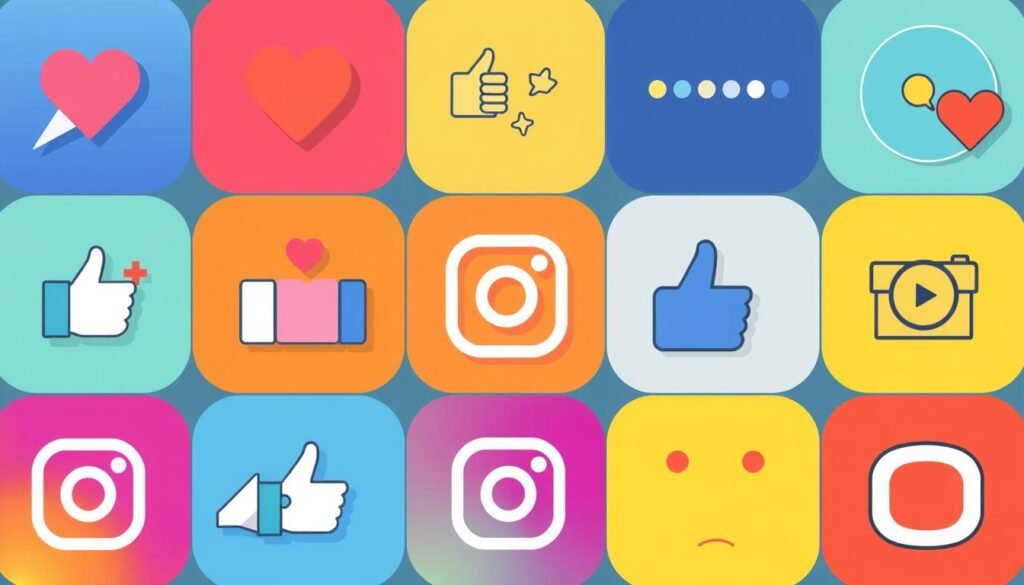 simbologia do instagram